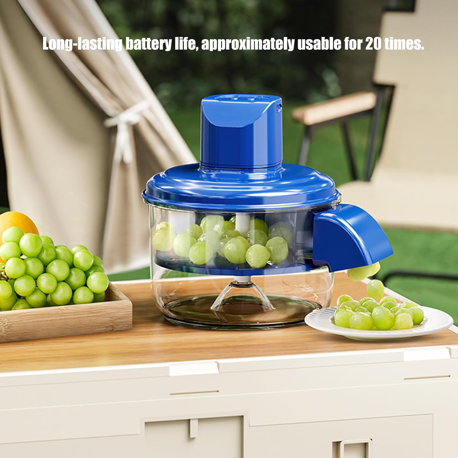 Automatic Electric Grape Peeler Machine for Garlic Fruit Skin Remover for Berries Fruits, Fruit Prep Tool